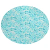 Dalyn Indoor/Outdoor Seabreeze SZ7 Teal Washable 8' Round Rug