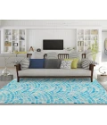 Dalyn Indoor/Outdoor Seabreeze SZ7 Teal Washable 2'6" x 3'10" Rug