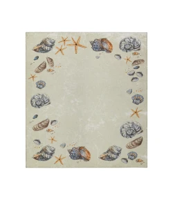 Dalyn Indoor/Outdoor Seabreeze SZ9 Ivory Washable 2'6" x 3'10" Rug