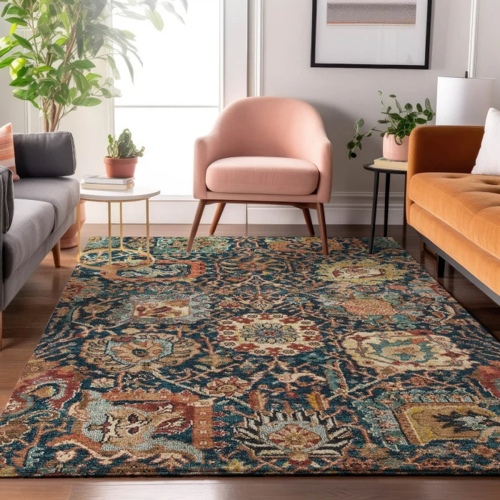 Dalyn Tabrook Blue TB10 5ft. x 7ft.6in. Rug