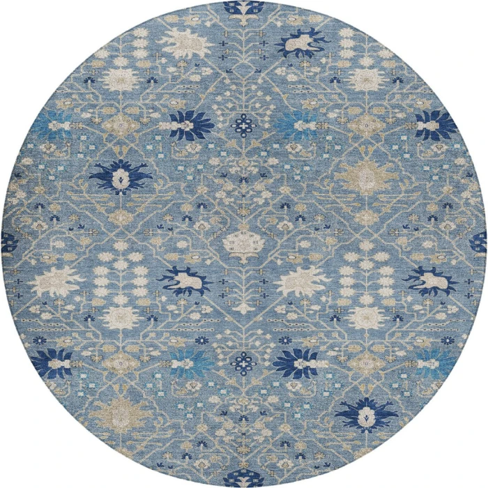 Dalyn Tabrook Blue TB12 8ft. x 8ft. Rug