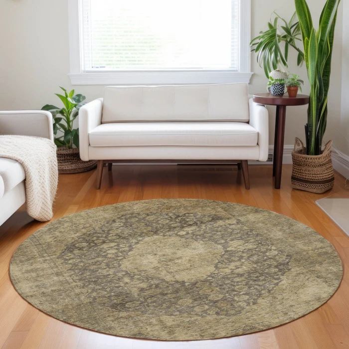 Dalyn Tabrook Brown TB13 8ft. x 8ft. Rug