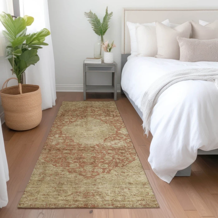 Dalyn Tabrook Orange TB13 2ft.3in. x 7ft.6in. Rug