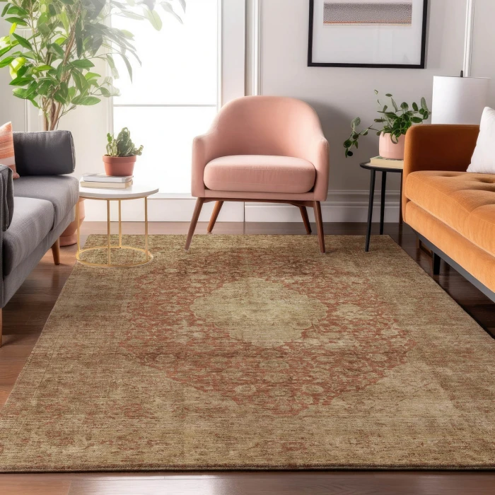 Dalyn Tabrook Orange TB13 10ft. x 14ft. Rug