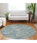Dalyn Tabrook Blue TB14 8ft. x 8ft. Rug