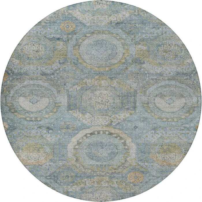 Dalyn Tabrook Blue TB14 8ft. x 8ft. Rug