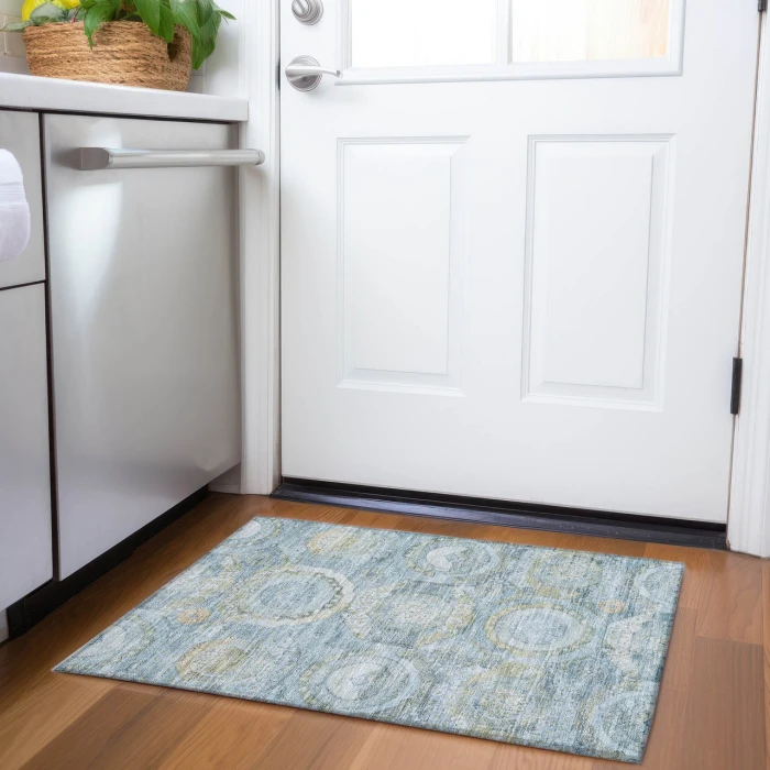 Dalyn Tabrook Blue TB14 1ft.8in. x 2ft.6in. Rug