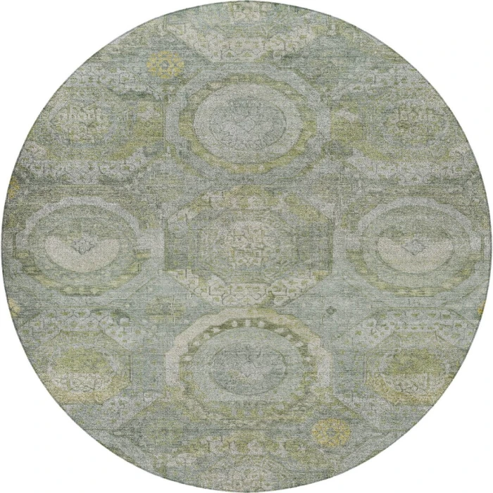 Dalyn Tabrook Green TB14 8ft. x 8ft. Rug