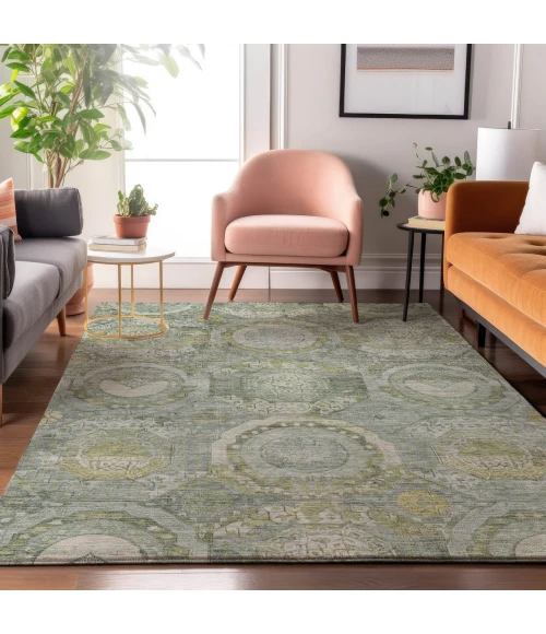 Dalyn Tabrook Green TB14 5ft. x 7ft.6in. Rug