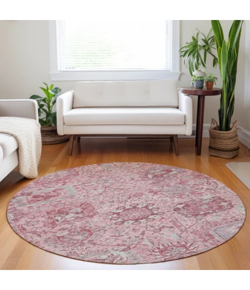 Dalyn Tabrook Pink TB15 8ft. x 8ft. Rug