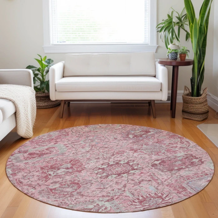 Dalyn Tabrook Pink TB15 8ft. x 8ft. Rug