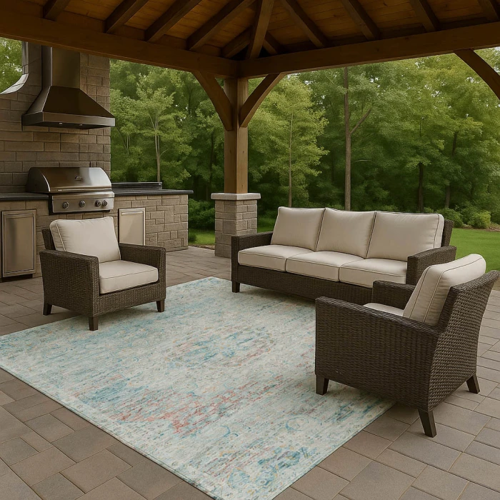 Dalyn Tabrook Blue TB1 8ft. x 10ft. Rug