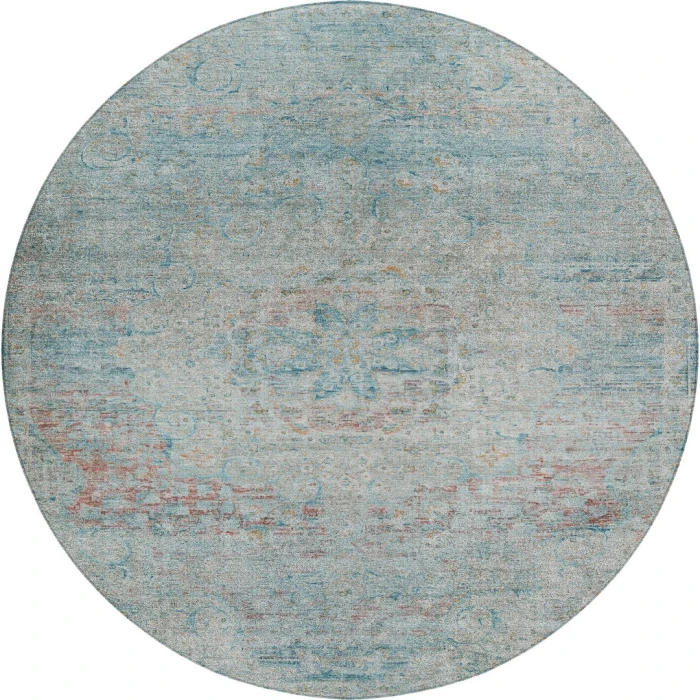 Dalyn Tabrook Blue TB1 8ft. x 8ft. Rug