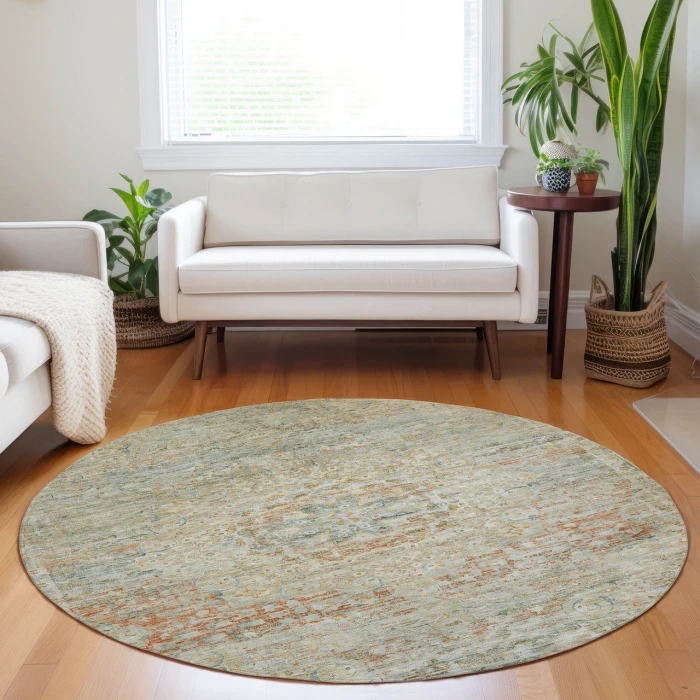 Dalyn Tabrook Brown TB1 8ft. x 8ft. Rug