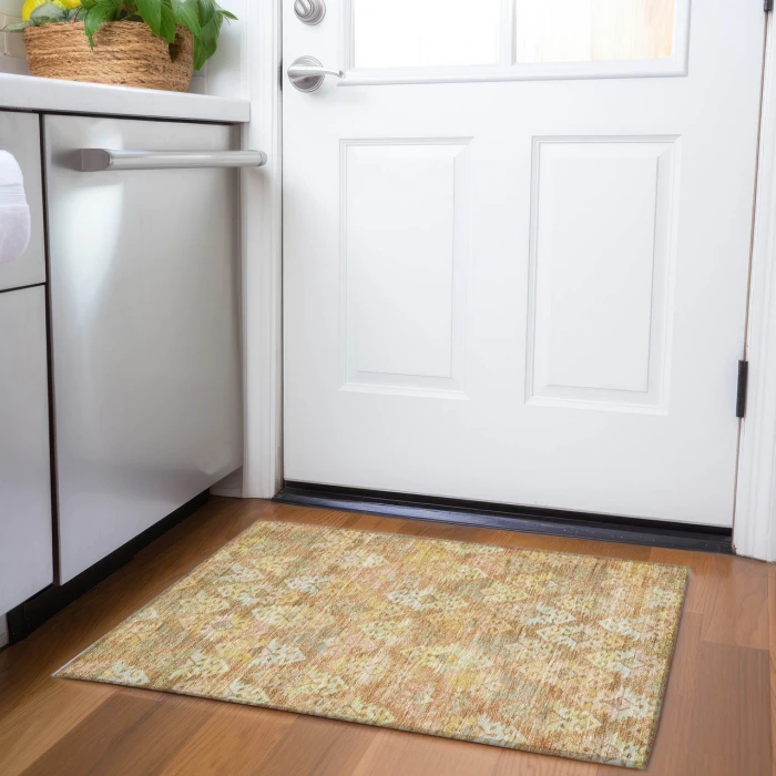 Dalyn Tabrook Orange TB2 1ft.8in. x 2ft.6in. Rug