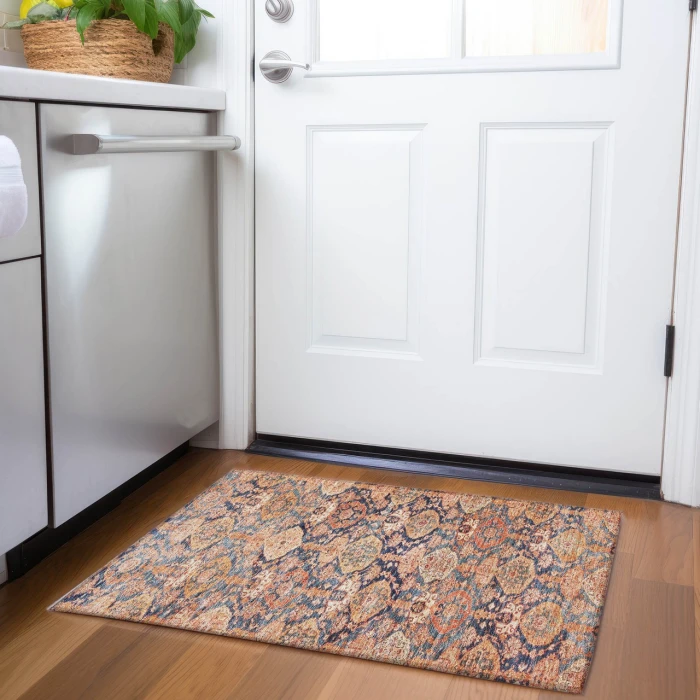 Dalyn Tabrook Orange TB3 1ft.8in. x 2ft.6in. Rug