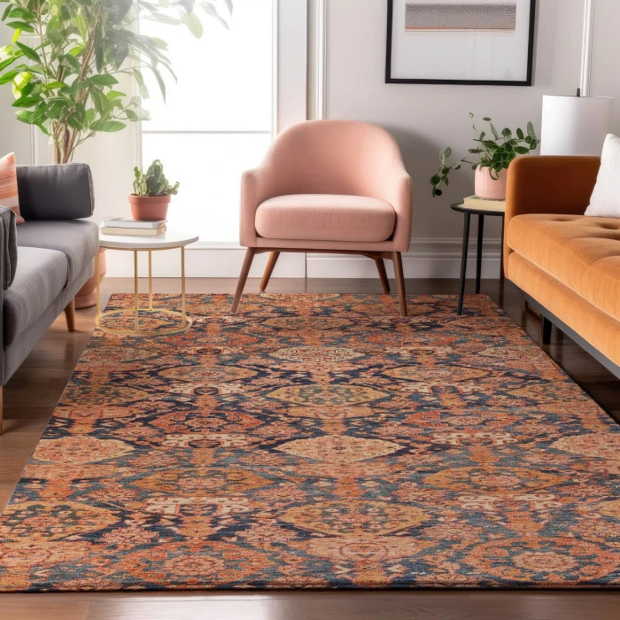 Dalyn Tabrook Orange TB3 9ft. x 12ft. Rug