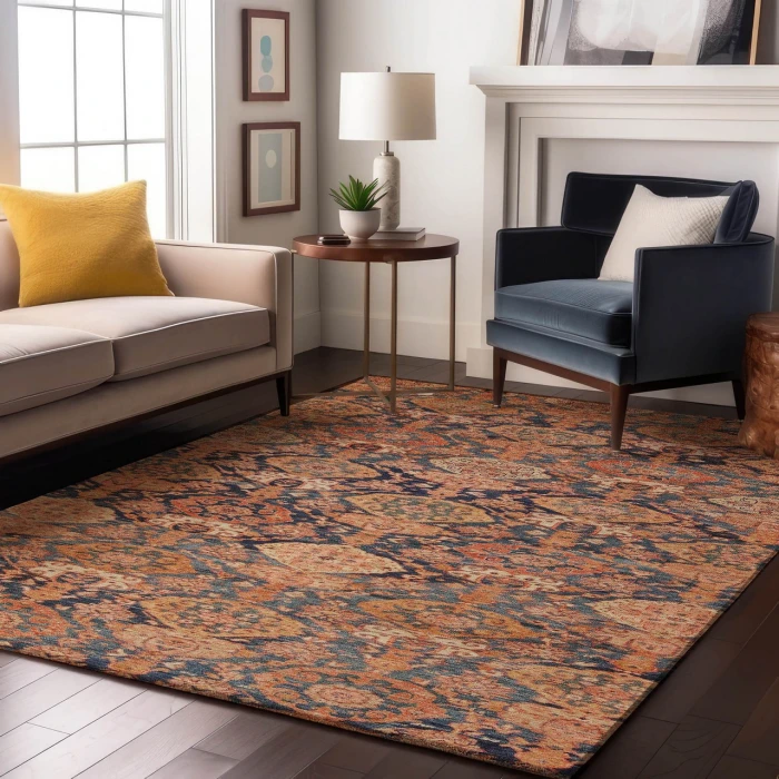 Dalyn Tabrook Orange TB3 9ft. x 12ft. Rug
