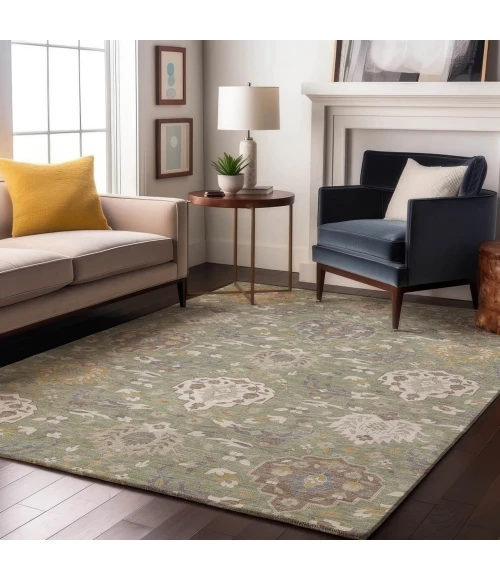 Dalyn Tabrook Green TB4 10ft. x 14ft. Rug