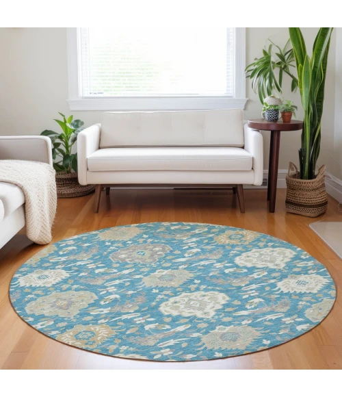 Dalyn Tabrook Blue TB4 8ft. x 8ft. Rug