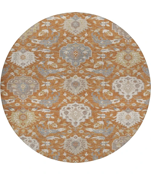 Dalyn Tabrook Orange TB4 8ft. x 8ft. Rug