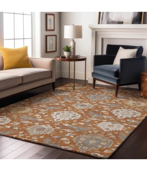 Dalyn Tabrook Orange TB4 9ft. x 12ft. Rug
