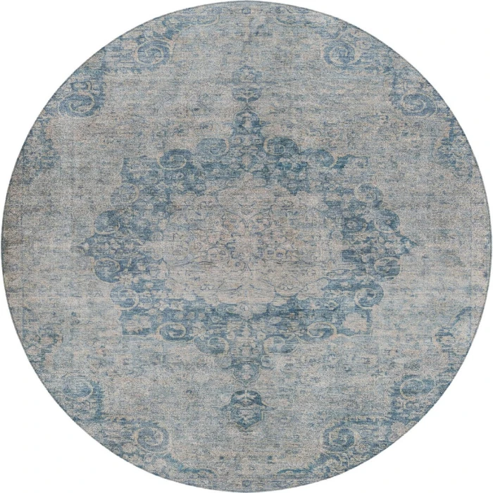 Dalyn Tabrook Blue TB5 8ft. x 8ft. Rug