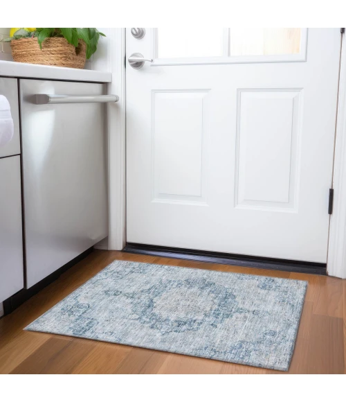 Dalyn Tabrook Blue TB5 1ft.8in. x 2ft.6in. Rug