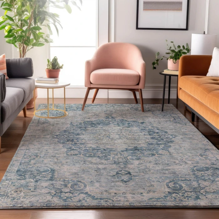 Dalyn Tabrook Blue TB5 2ft.6in. x 3ft.10in. Rug