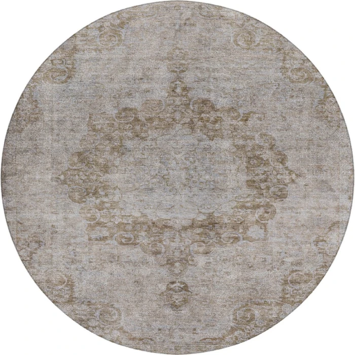 Dalyn Tabrook Brown TB5 8ft. x 8ft. Rug