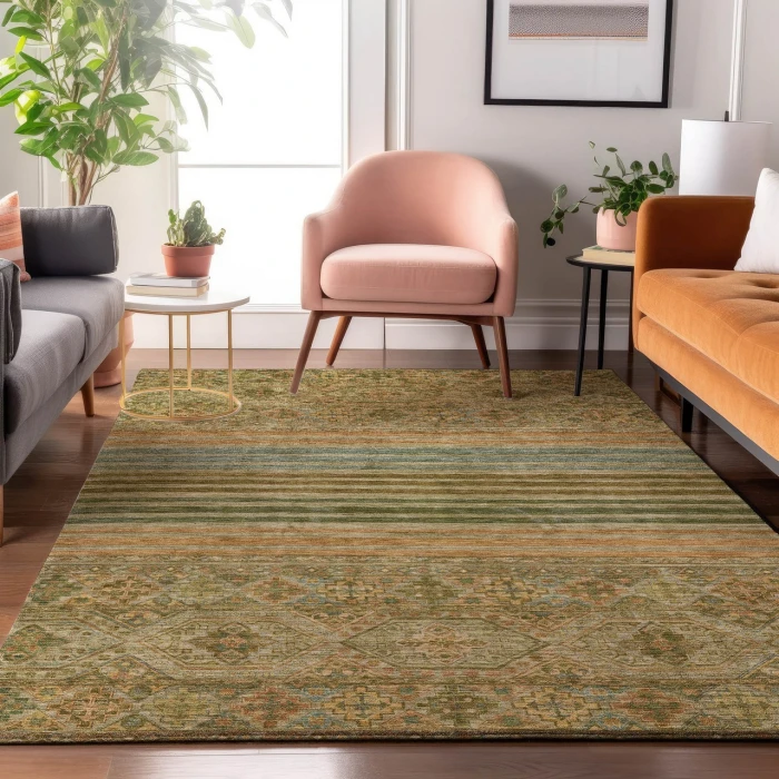 Dalyn Tabrook Green TB7 10ft. x 14ft. Rug
