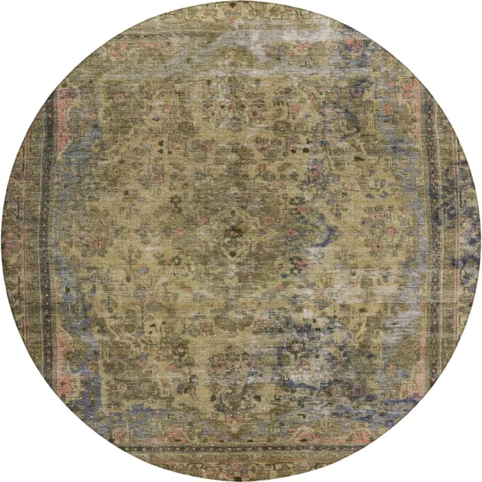 Dalyn Tabrook Brown TB8 8ft. x 8ft. Rug