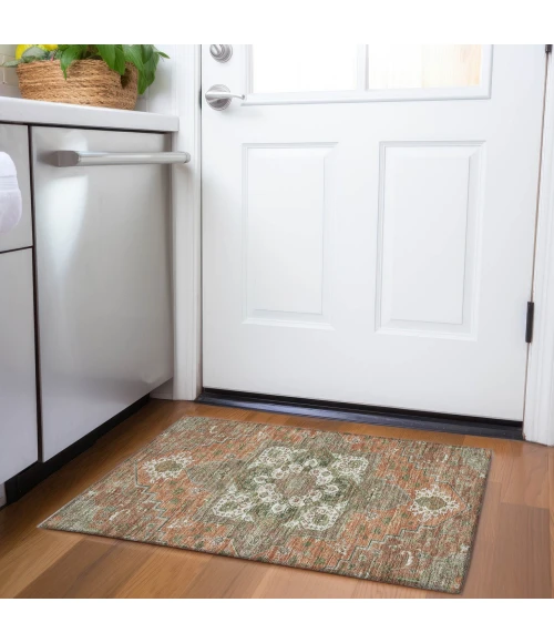 Dalyn Tabrook Orange TB9 1ft.8in. x 2ft.6in. Rug