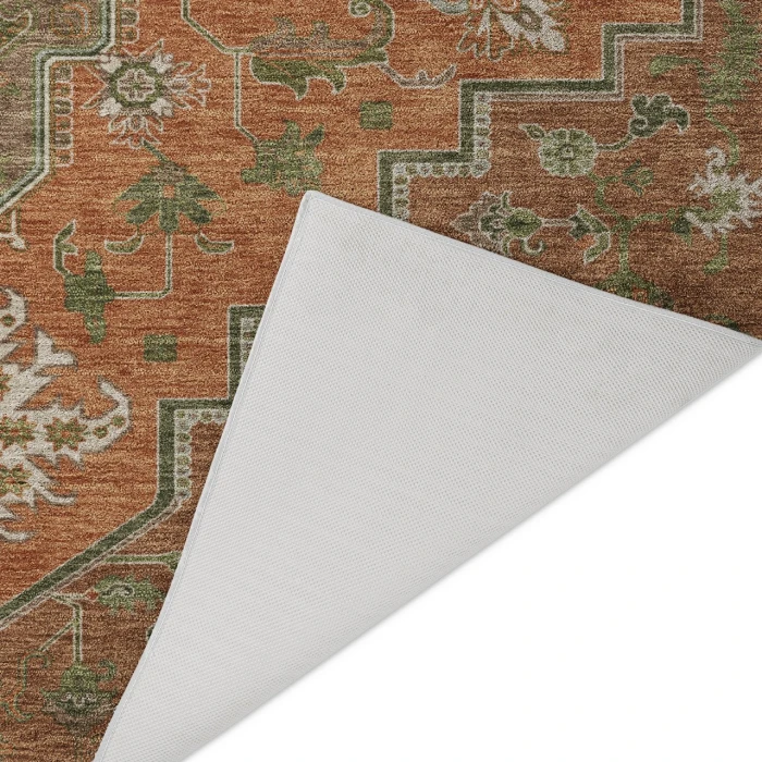 Dalyn Tabrook Orange TB9 8ft. x 8ft. Rug