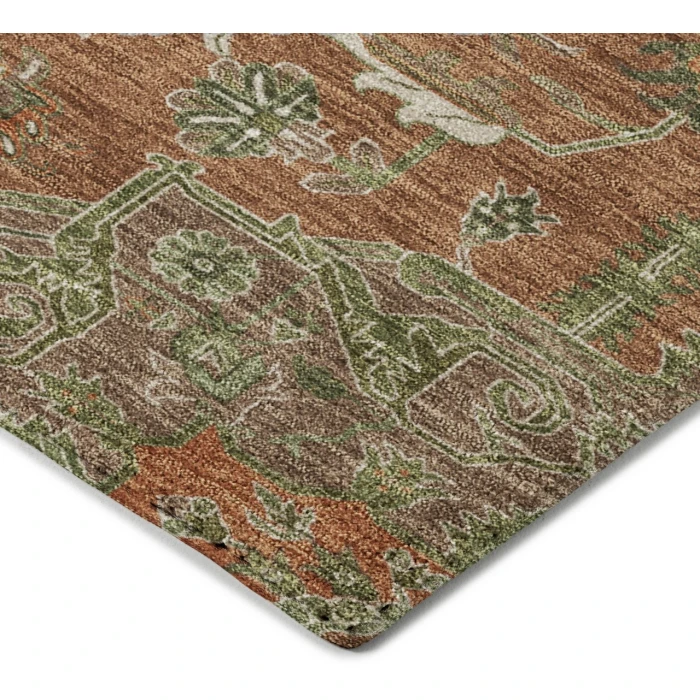 Dalyn Tabrook Orange TB9 8ft. x 8ft. Rug