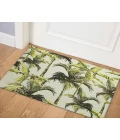 Dalyn Indoor/Outdoor Tropics TC10 Aloe Washable 1'8" x 2'6" Rug