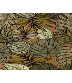Dalyn Indoor/Outdoor Tropics TC11 Clay Washable 8' x 8' Round Rug