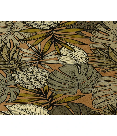 Dalyn Indoor/Outdoor Tropics TC11 Clay Washable 8' x 8' Round Rug