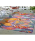 Dalyn Indoor/Outdoor Tropics TC14 Passion Washable 2'6" x 3'10" Rug