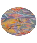 Dalyn Indoor/Outdoor Tropics TC14 Passion Washable 8' x 8' Round Rug