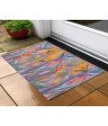 Dalyn Indoor/Outdoor Tropics TC14 Passion Washable 1'8" x 2'6" Rug