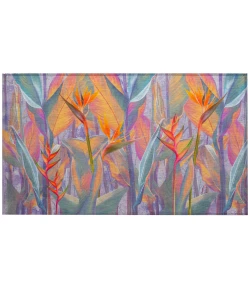 Dalyn Indoor/Outdoor Tropics TC14 Passion Washable 1'8" x 2'6" Rug