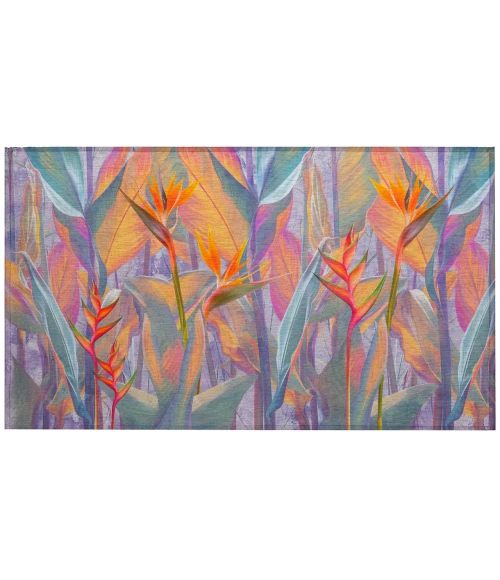 Dalyn Indoor/Outdoor Tropics TC14 Passion Washable 1'8" x 2'6" Rug