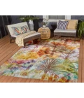 Dalyn Indoor/Outdoor Tropics TC15 Salmon Washable 10' x 14' Rug