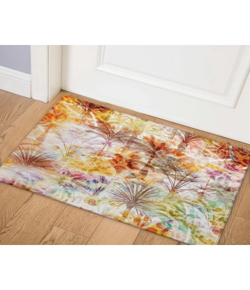 Dalyn Indoor/Outdoor Tropics TC15 Salmon Washable 1'8" x 2'6" Rug