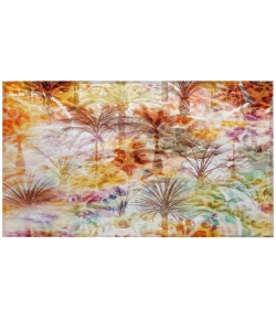 Dalyn Indoor/Outdoor Tropics TC15 Salmon Washable 1'8" x 2'6" Rug