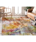 Dalyn Indoor/Outdoor Tropics TC15 Salmon Washable 10' x 14' Rug