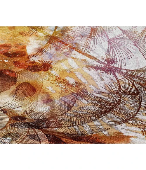 Dalyn Indoor/Outdoor Tropics TC15 Salmon Washable 10' x 14' Rug