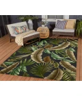 Dalyn Indoor/Outdoor Tropics TC1 Black Washable 2'6" x 3'10" Rug