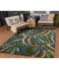Dalyn Indoor/Outdoor Tropics TC1 Indigo Washable 10' x 14' Rug